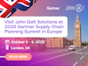 Visit John Galt Solutions at the 2026 Gartner Supply Chain Planning Summit in Europe and Discover the Power of AI in Supply Chain Planning Thumbnail