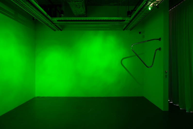 Azadeh Hamzeii, In the Cuts (installation and detail views), Metro Arts, 2021; photo: Kyle Weise, courtesy the artist.