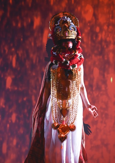 Rakini Devi, Urban Kali, Lennox Theatre 2017 image by Heidrun Lohr.