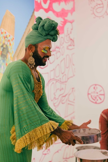 Radha La Bia, Making Nei Urundai with Radha La Bia Workshop, 4A Centre for Contemporary Asian Art; photo: Anna Hay