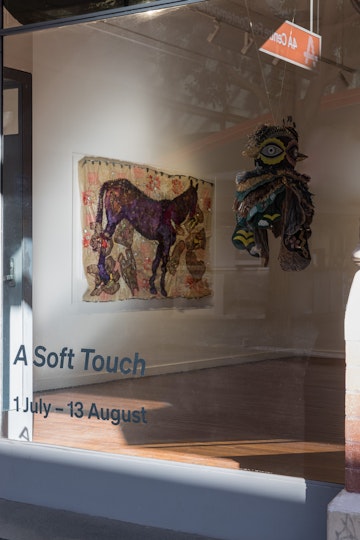 A Soft Touch (installation view), 2023; photo: Rohan Venn for 4A Centre for Contemporary Asian Art