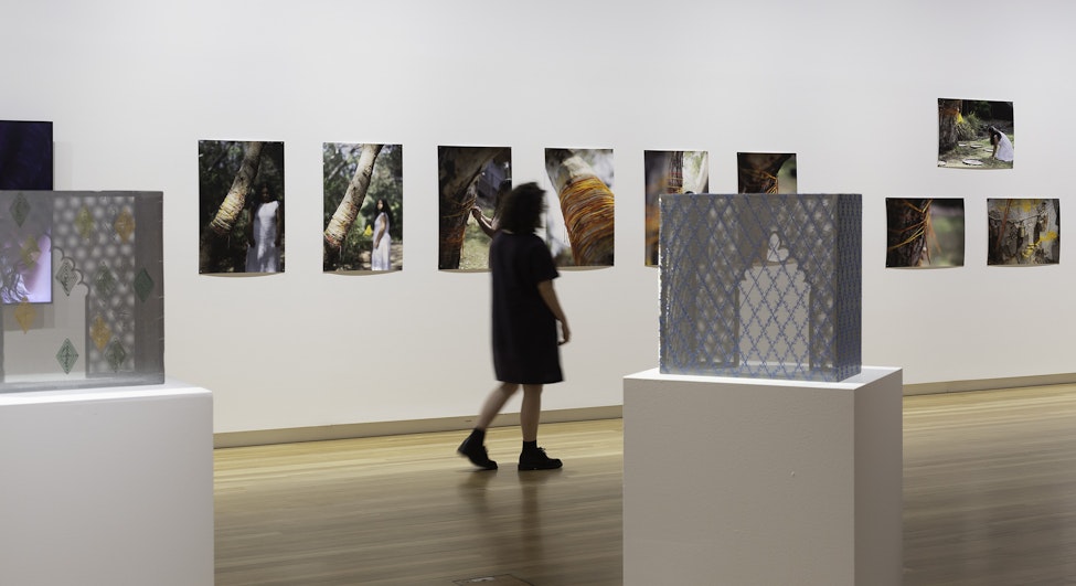 Bush Diwan (installation view), 2023, Bunjil Place; photo: Christian Capurro