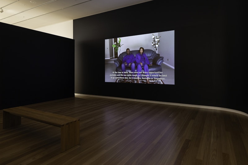 Bush Diwan (installation view), 2023, Bunjil Place; photo: Christian Capurro