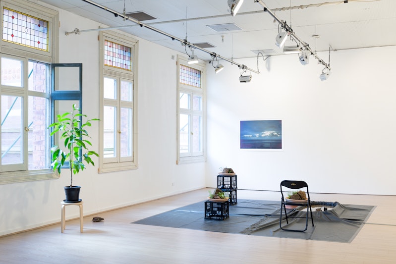 Lucas Ihlein and Trevor Yeung, 海珠白雲 Sea Pearl White Cloud (2016), exhibition view, 4A Centre for Contemporary Asian Art. Courtesy the artists. Commissioned by 4A Centre for Contemporary Asian Art in partnership with Observation Society and supported by the City of Sydney. Image: Document Photography.