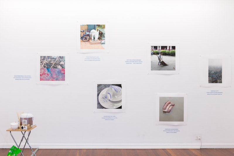 Lucas Ihlein, 海珠白雲 Sea Pearl White Cloud (2016), exhibition view, 4A Centre for Contemporary Asian Art. Courtesy the artist. Commissioned by 4A Centre for Contemporary Asian Art in partnership with Observation Society and supported by the City of Sydney. Image: Document Photography.