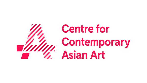 A pink 4A logo with text Centre for Contemporary Asian Art on a white background