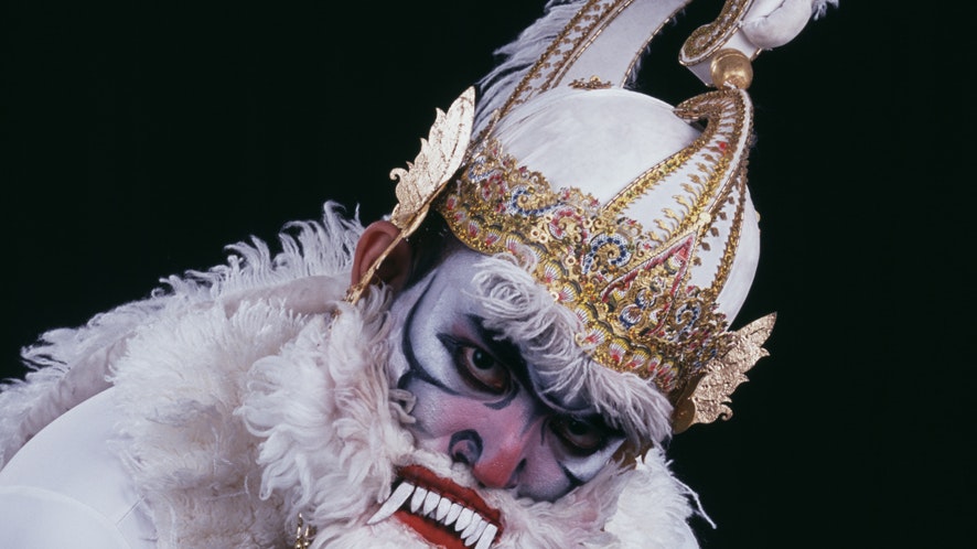 A photo of Adri Valery Wens in Hanoman costume