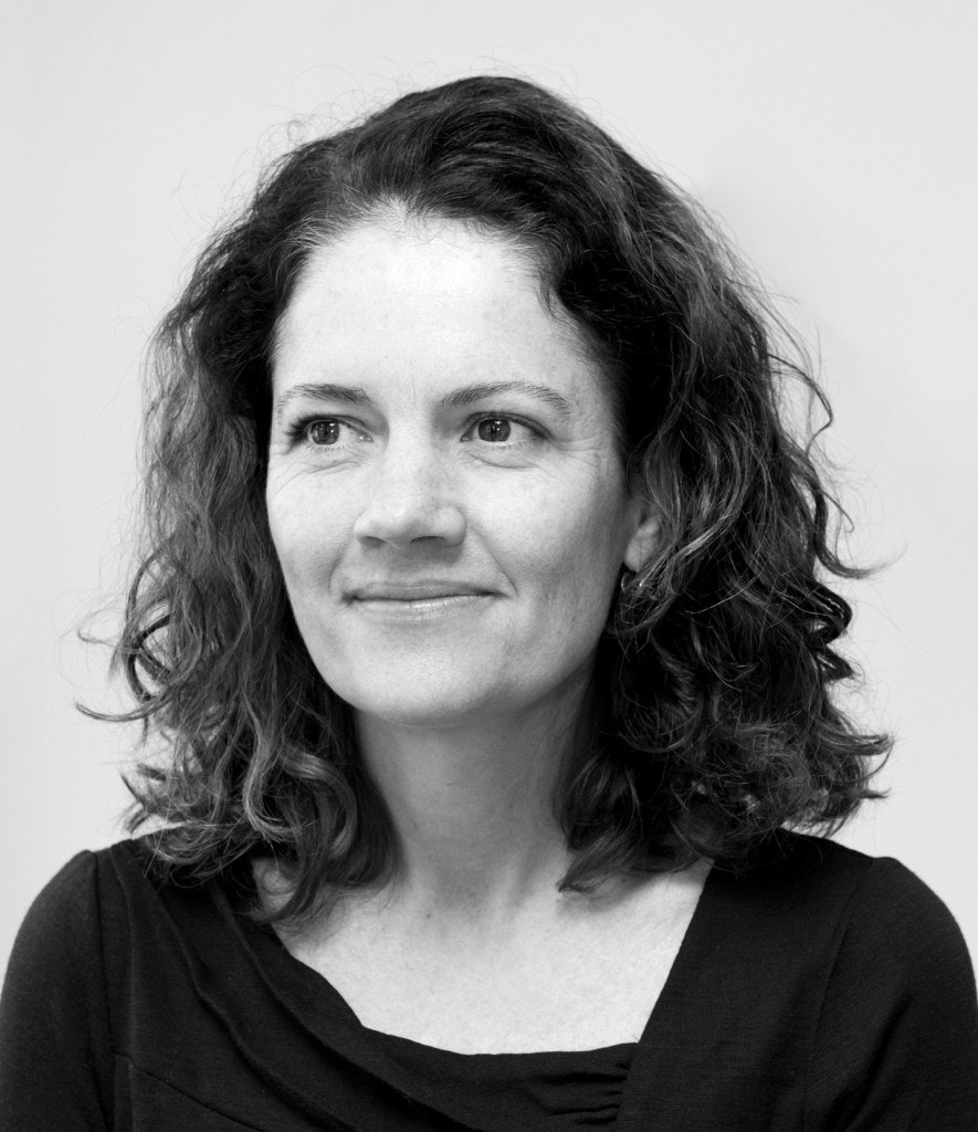 A black and white headshot photo of Sophie McIntyre