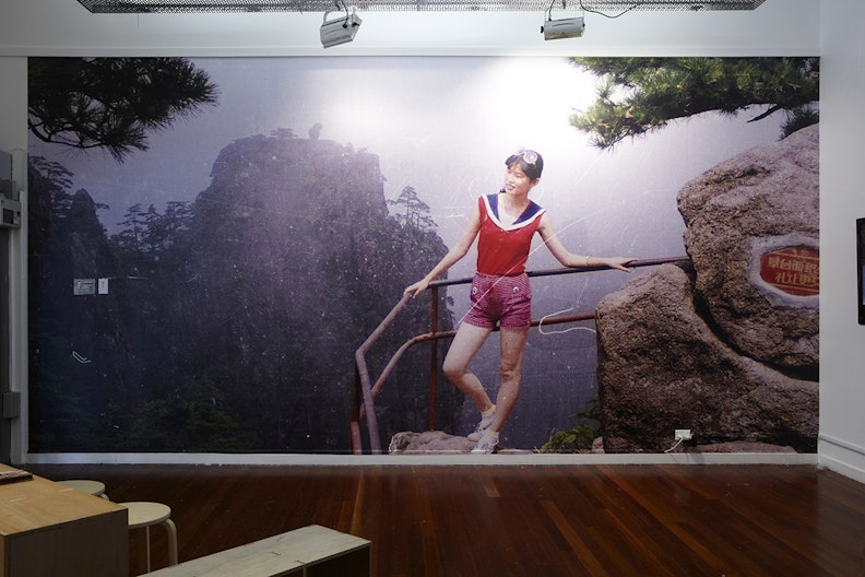 Thomas Sauvin, Beijing Silvermine (2014), installation view, 4A Centre for Contemporary Asian Art. Courtesy Thomas Sauvin. Photography: Zan Wimberley.