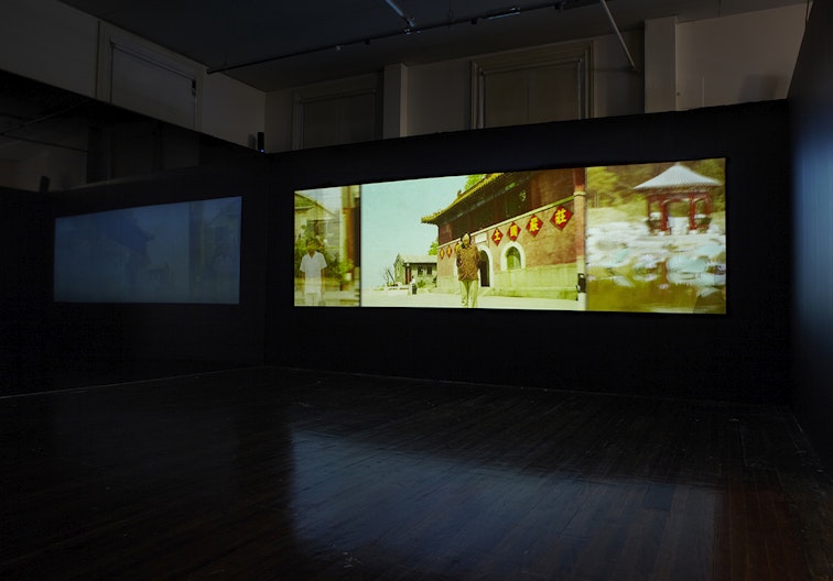 Thomas Sauvin, Beijing Silvermine (2014), installation view, 4A Centre for Contemporary Asian Art. Courtesy Thomas Sauvin. Photography: Zan Wimberley.