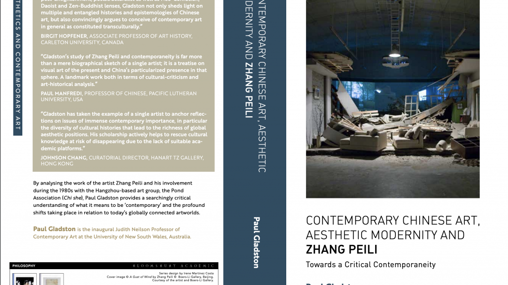 <h1>UNSW Art &amp; Design presents at 4A: Contemporary Chinese Art, Aesthetic Modernity and Zhang Peili: Towards a Critical Contemporaneity</h1>