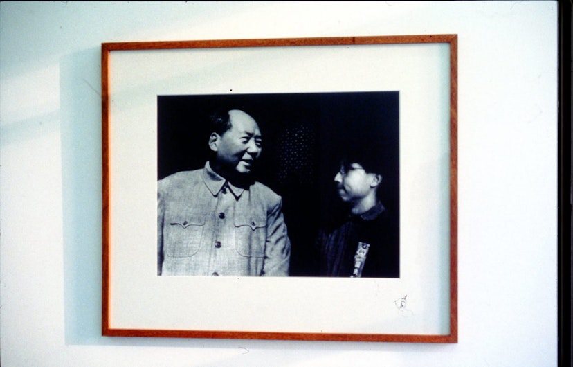 Hou Leong, Autobiography: With Chairman Mao, 1994, digital photograph. Courtesy the artist and Rex Irwin Art Dealer, Sydney.