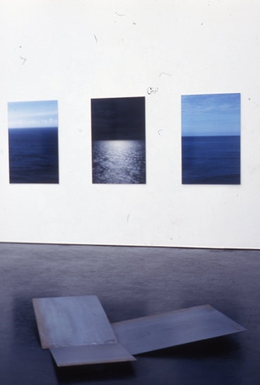 Felicia Kan, Ocean no.1, 2, 3, 1998, C-type photograph mounted on aluminium.