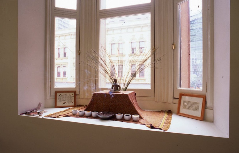 The Mandala Project, 2001, exhibition view.
