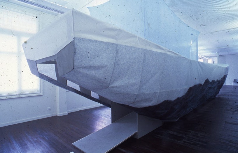 Dacchi Dang, The Boat, 2001, installation view