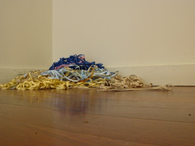 Huseyin Sami, Spaghetti, 2003, household acrylic paint.