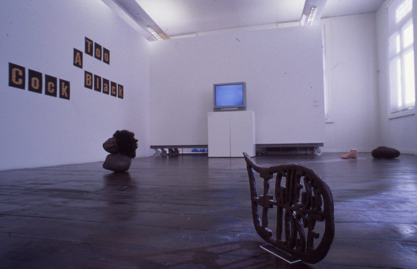 Indians & Cowboys, 2003, exhibition view.