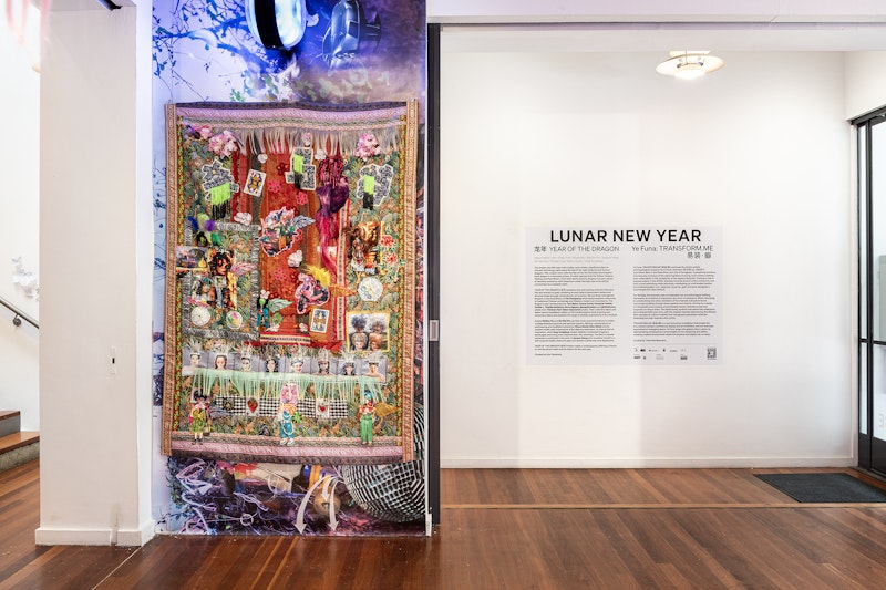 Ye Funa, TRANSFORM.ME, 2024, exhibition view. Commissioned by 4A Centre for Contemporary Asian Art. Image: Kai Wasikowski