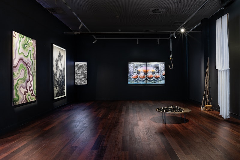 YEAR OF THE DRAGON 龙年 exhibition view, 2024. Image: Kai Wasikowski