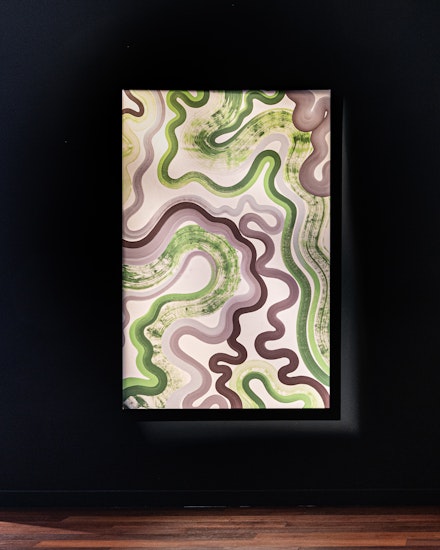 Shaun Daniel Allen (Shal) C.F.C., 2022/23 Synthetic polymer on canvas Courtesy the artist and China Heights, Sydney. Image: Kai Wasikowski