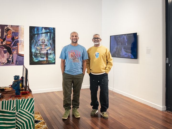 Elsewhere In India (Thiruda and Murthovic) portrait, 2024