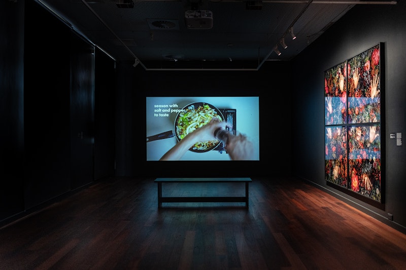 Chinese Fashion, 2024, single channel video, 1m 20s, dimensions variable. Commissioned by 4A Centre for Contemporary Asian Art. Courtesy Studio Dr Christian Thompson AO, Sarah Scout Presents, Melbourne and Michael Reid Gallery, Sydney and Melbourne.