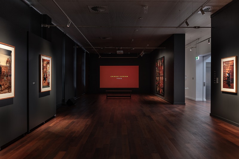 Dr Christian Thompson AO: House of Gold exhibition view, 2024
