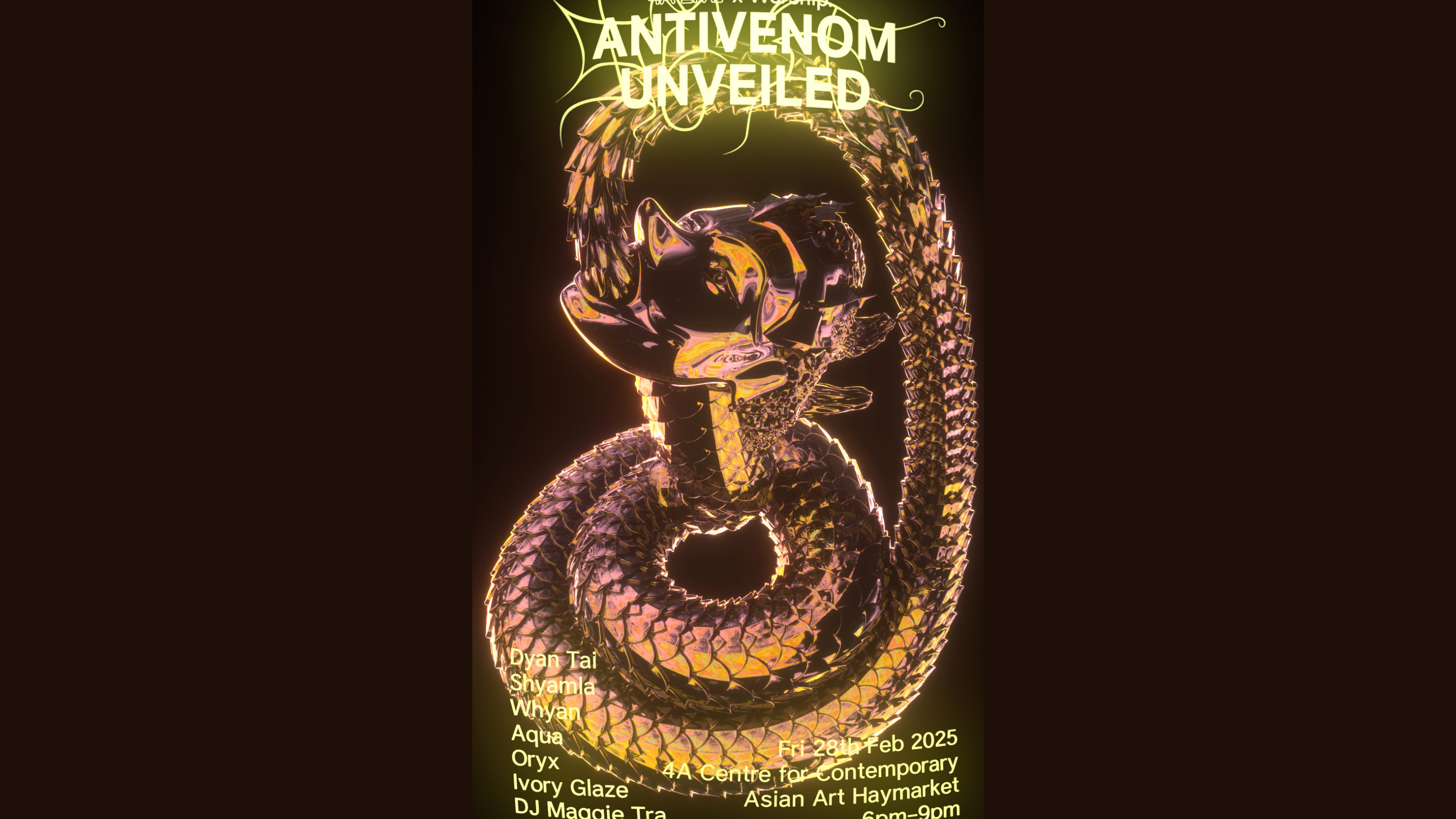<p>4A LIVE x Worship: Antivenom Unveiled</p>