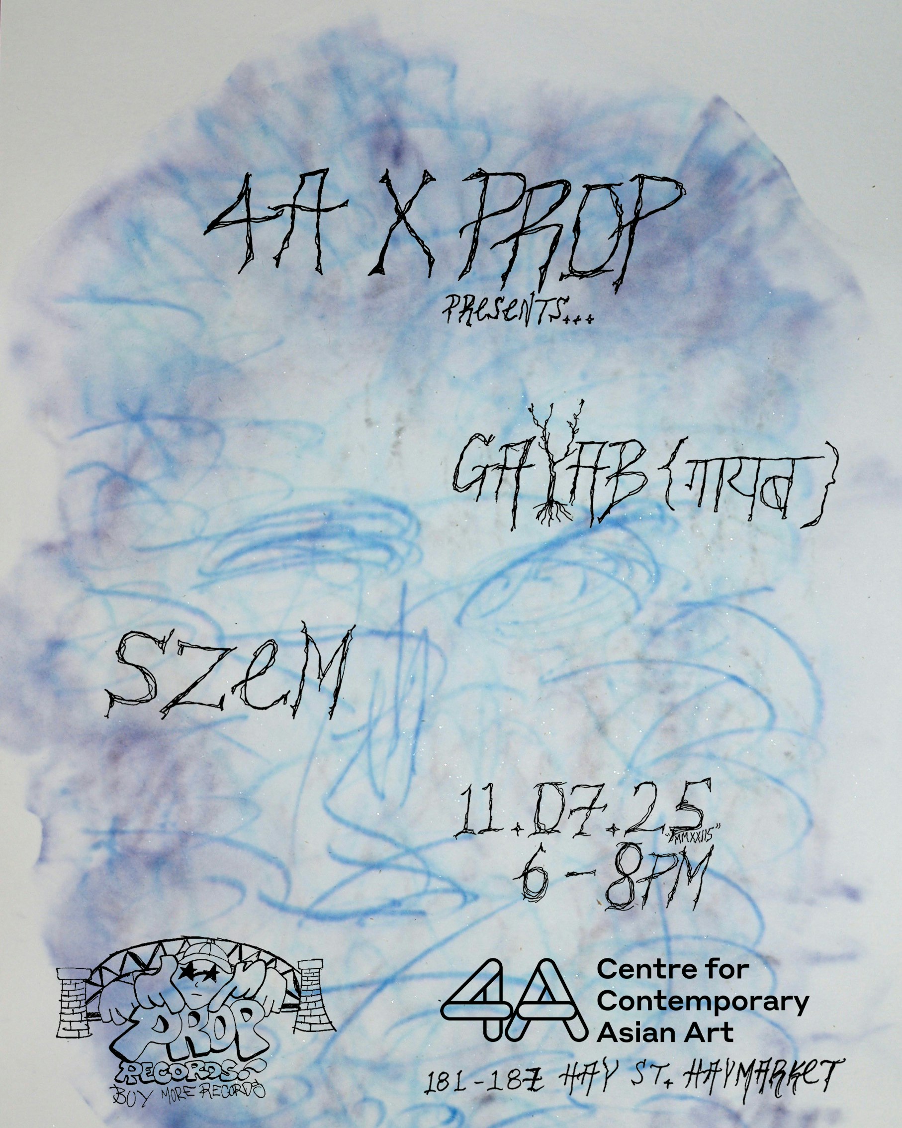 4A LIVE x Prop Records present: Gayab (ग़ायब) + Szem