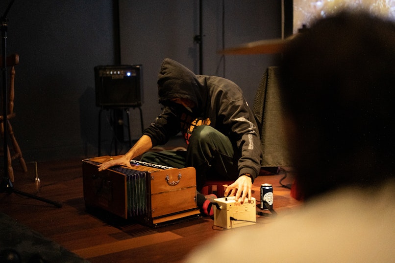 Gayab (ग़ायब) performance documentation. Image: Christina Michell