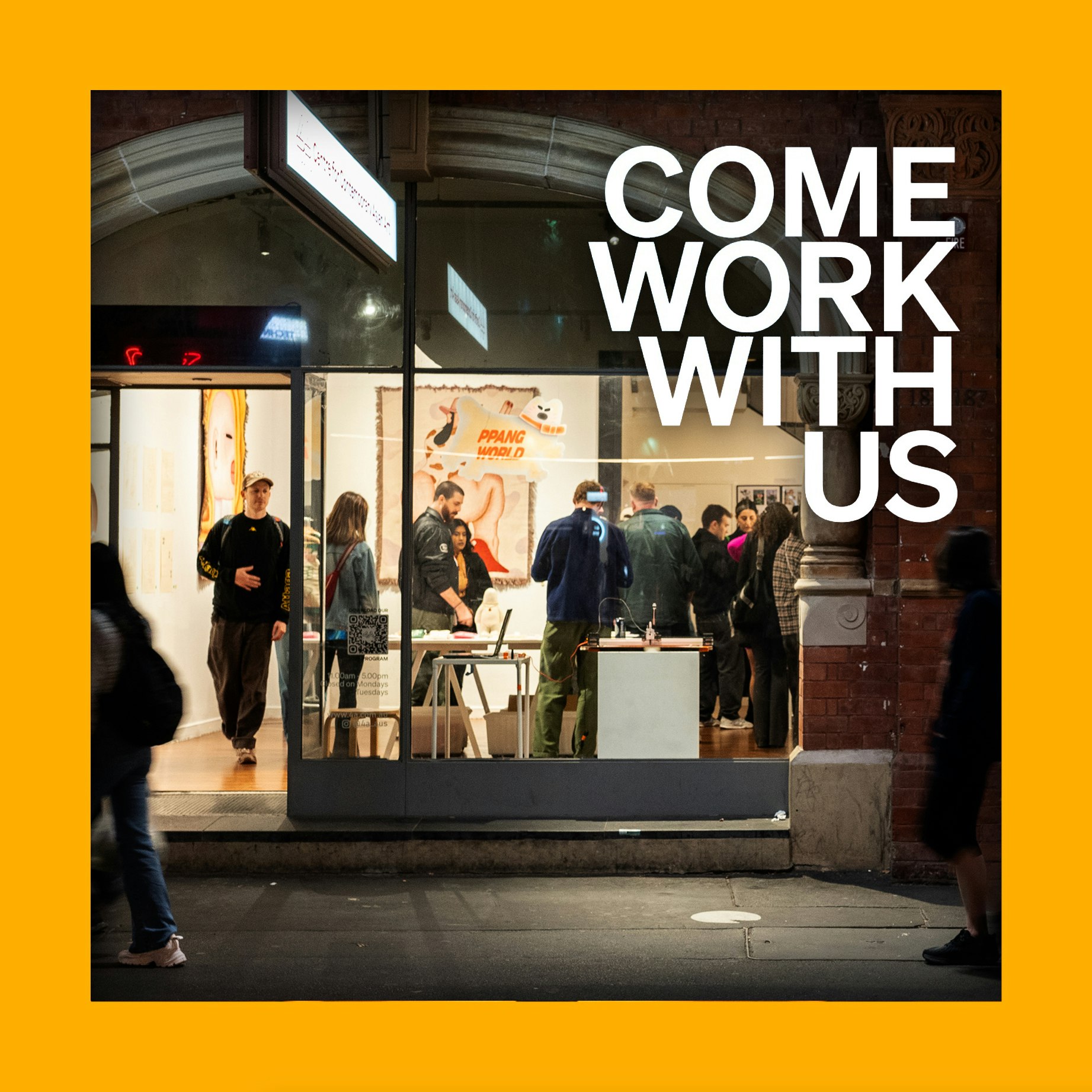 Vacancies: Gallery Operations Coordinator (2 roles) - 0.6 FTE / 3 days per week 