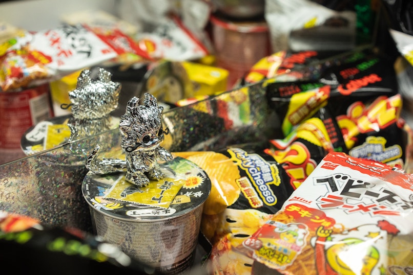 INJURY and REAL PARENT, HAYMARKET 2050: Digital Dreaming in Chinatown (installation view), 2026, photographed by Christina Mishell.