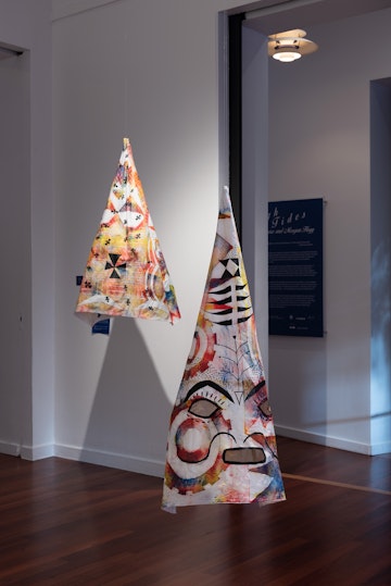 Morgan Hogg, Death Talks, High Tides: Yuki Kihara and Morgan Hogg (installation view), 2026. Photograph by Garry Trinh.