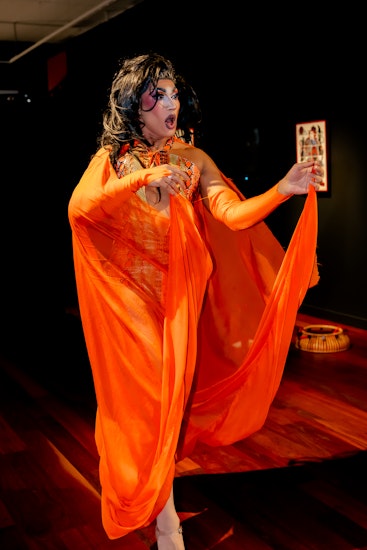 4A LIVE: The Jade Empress and the Great Zodiac Race (performance view), 2026. Photograph by Diana Nguyen.