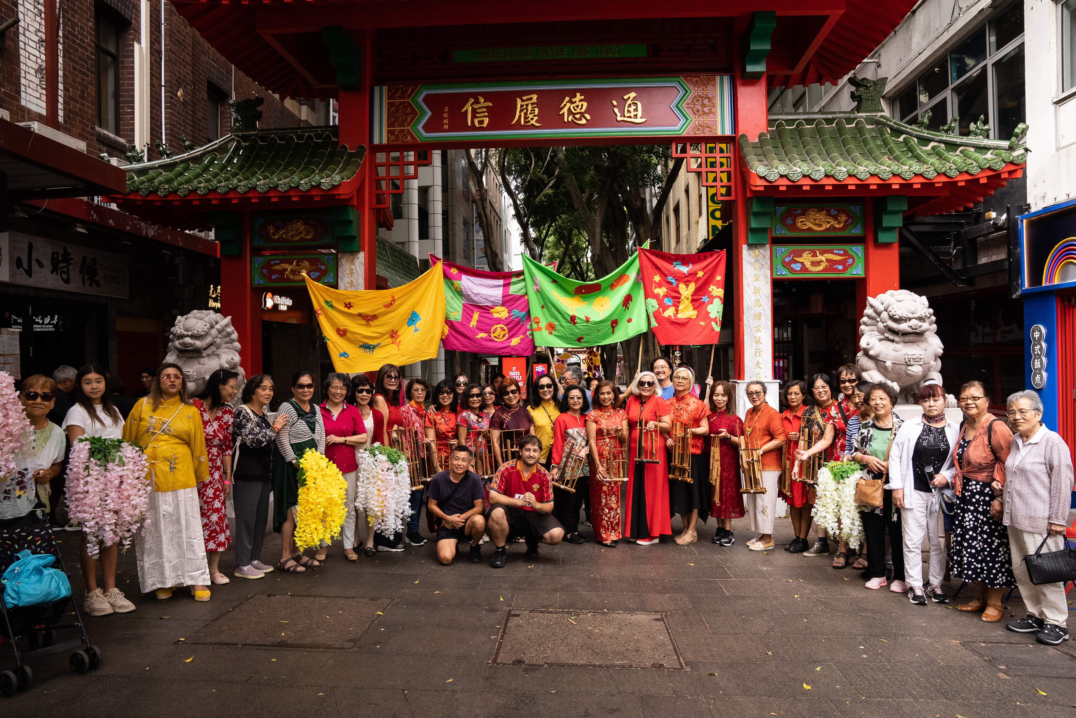 <p>LNY Street Banner Parade:&nbsp;<br><span>Jason Phu&nbsp;</span><span>and friends from The Kogarah Storehouse&nbsp;</span></p>