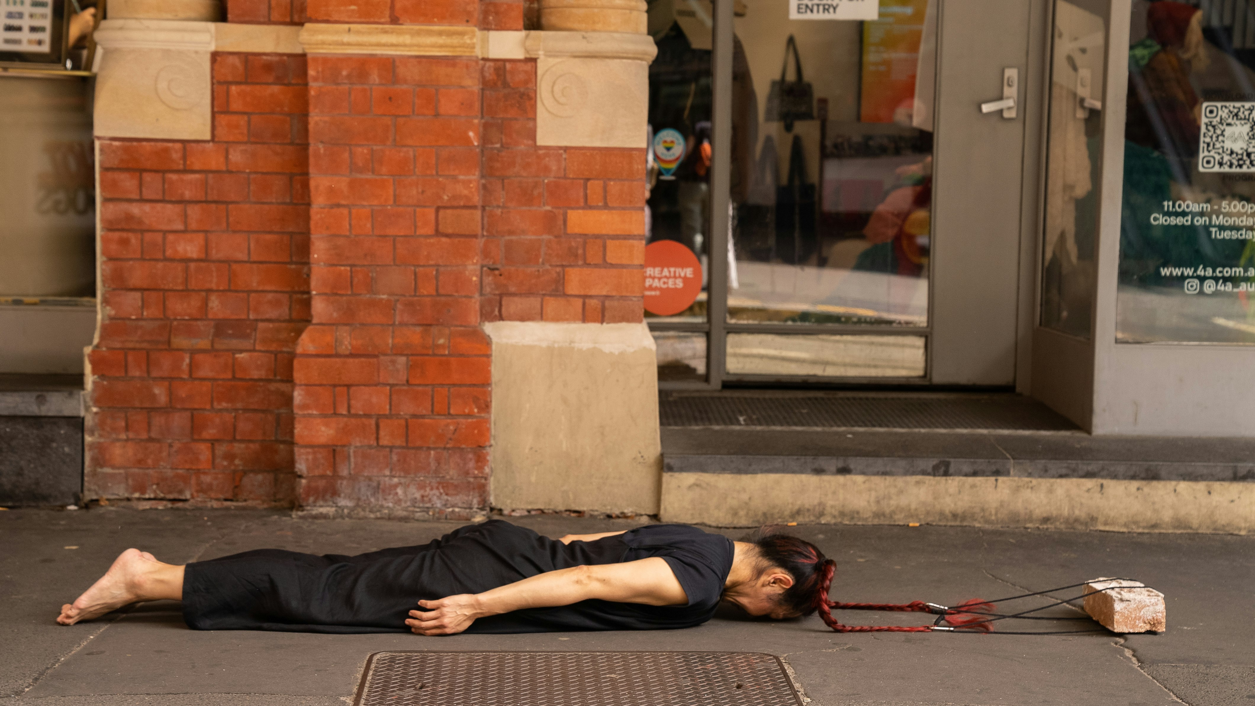 <p>material : brick ~ material : body<br>Weizen Ho</p>