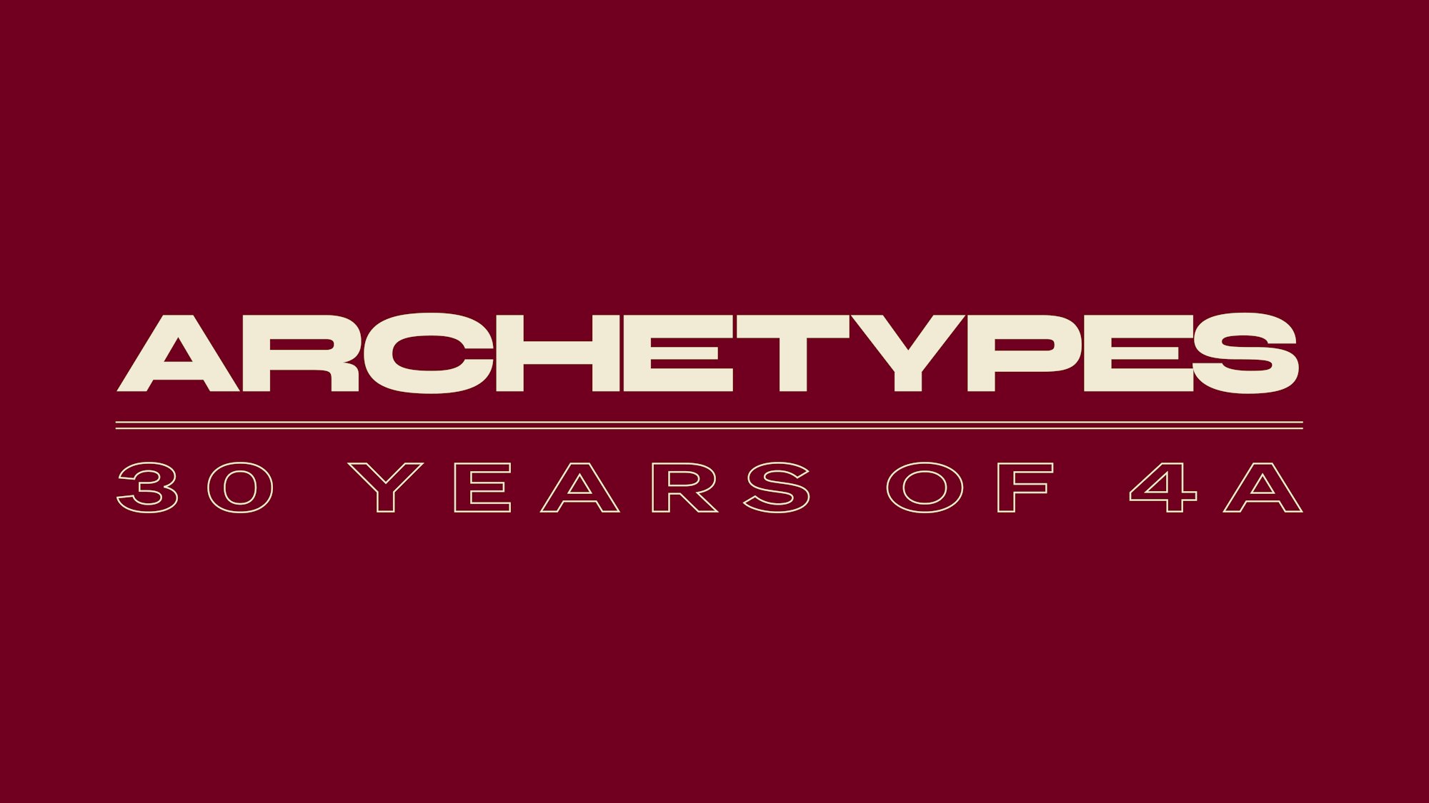 <p><em>Archetypes:</em><br><em> 30 Years of 4A</em></p>