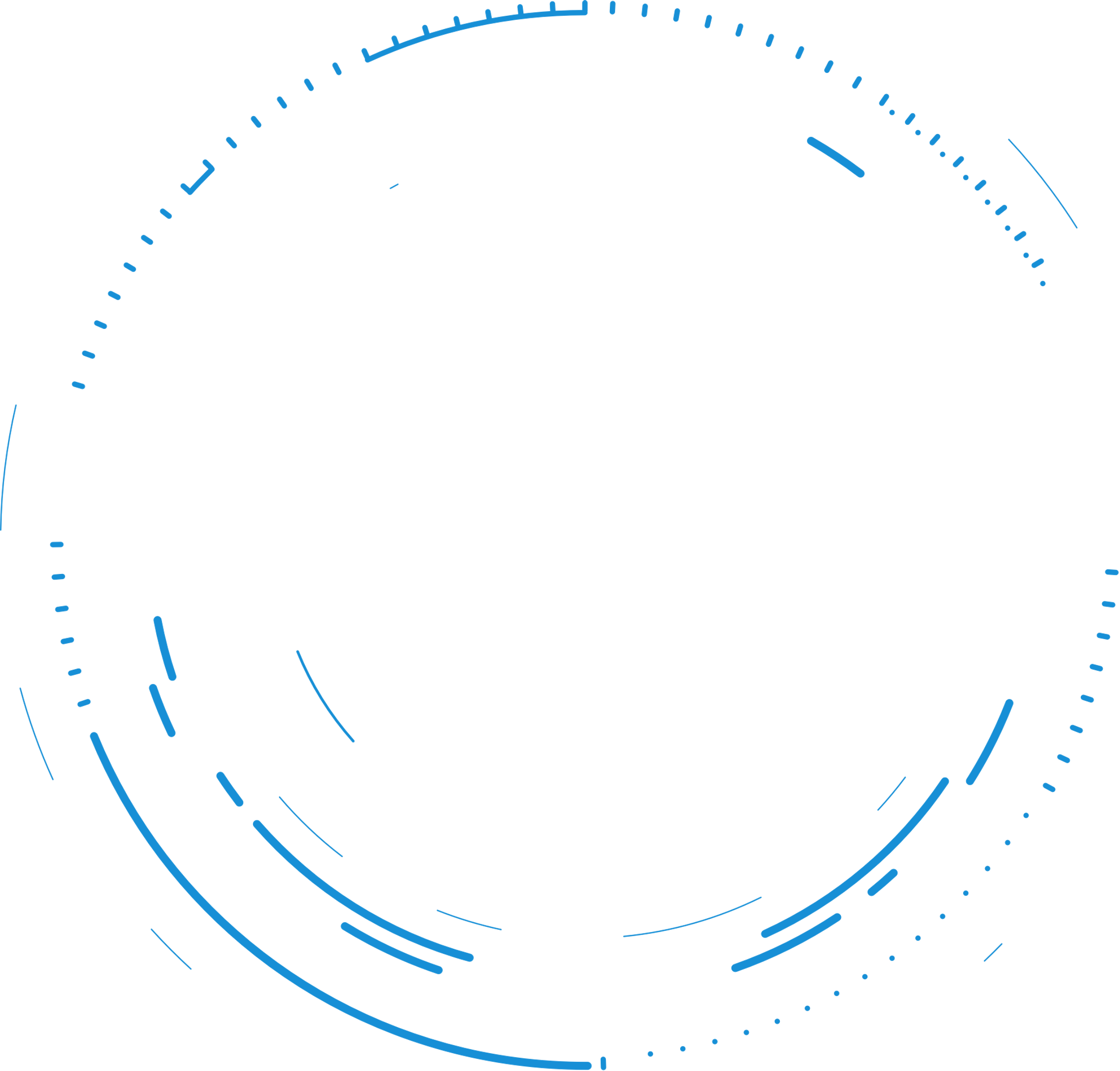 Circle design media