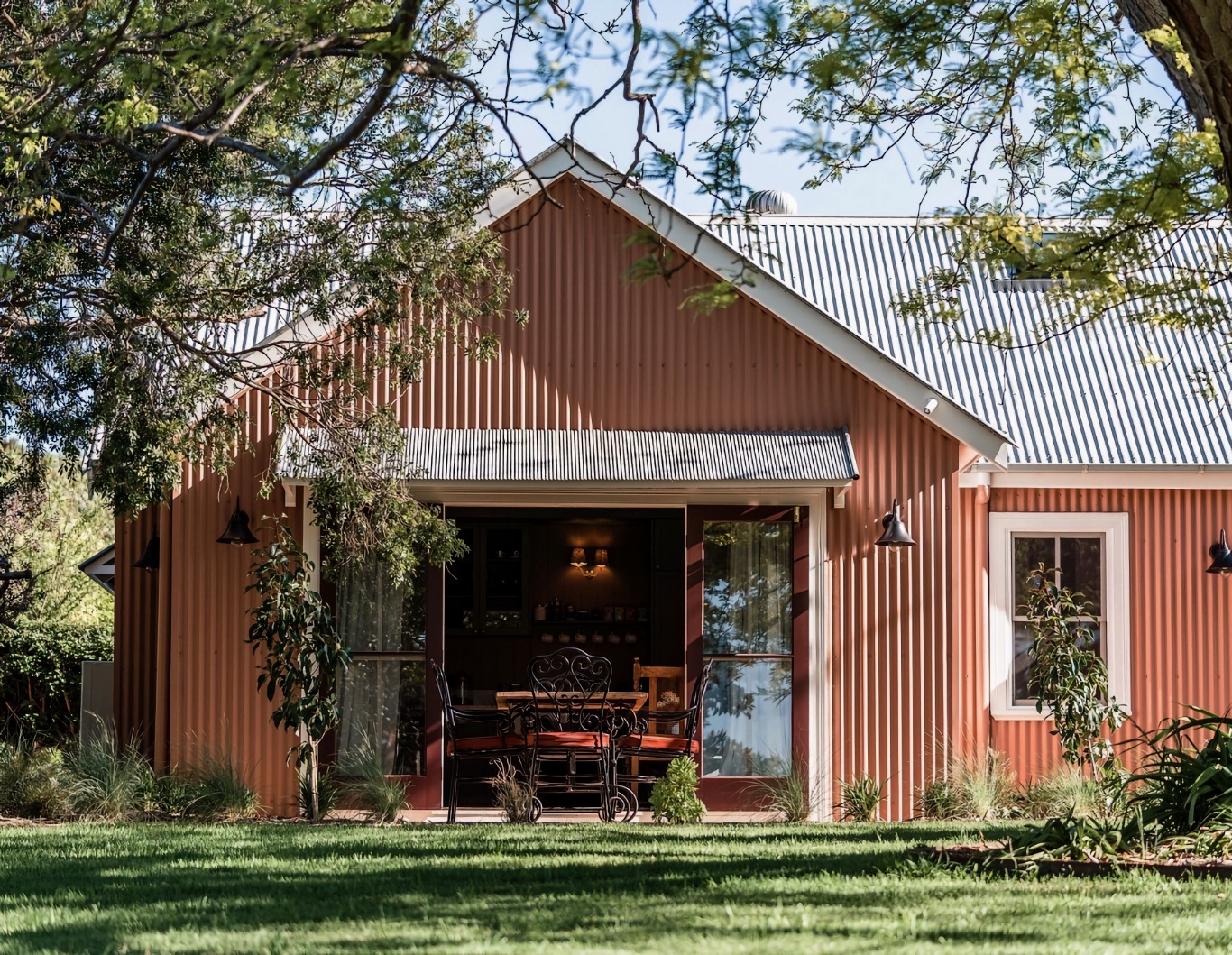 Exterior of accommodaiton at Greyleigh.