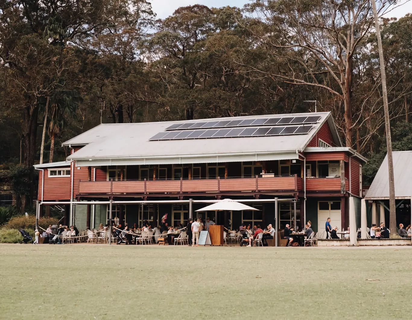 Exterior of Audley Dance Hall.