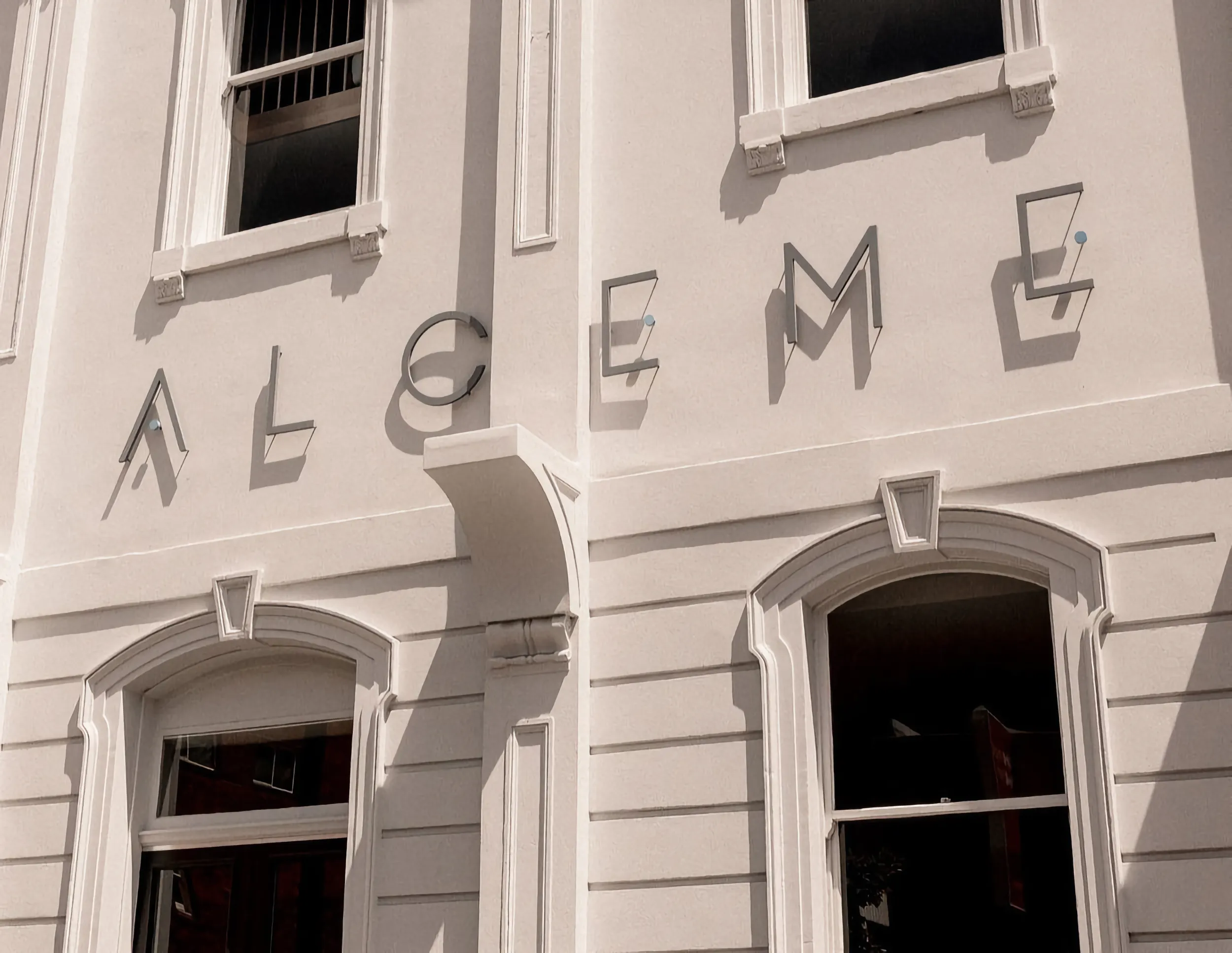 Exterior of Alceme.