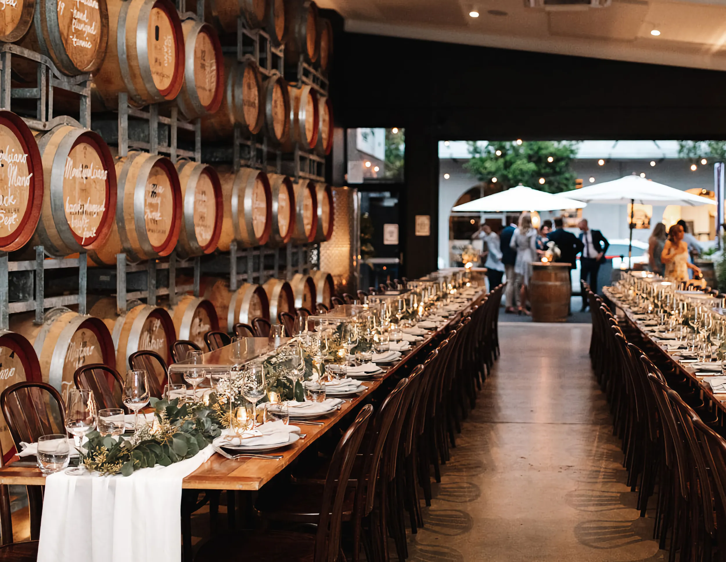 Interior of City Winery Brisbane.