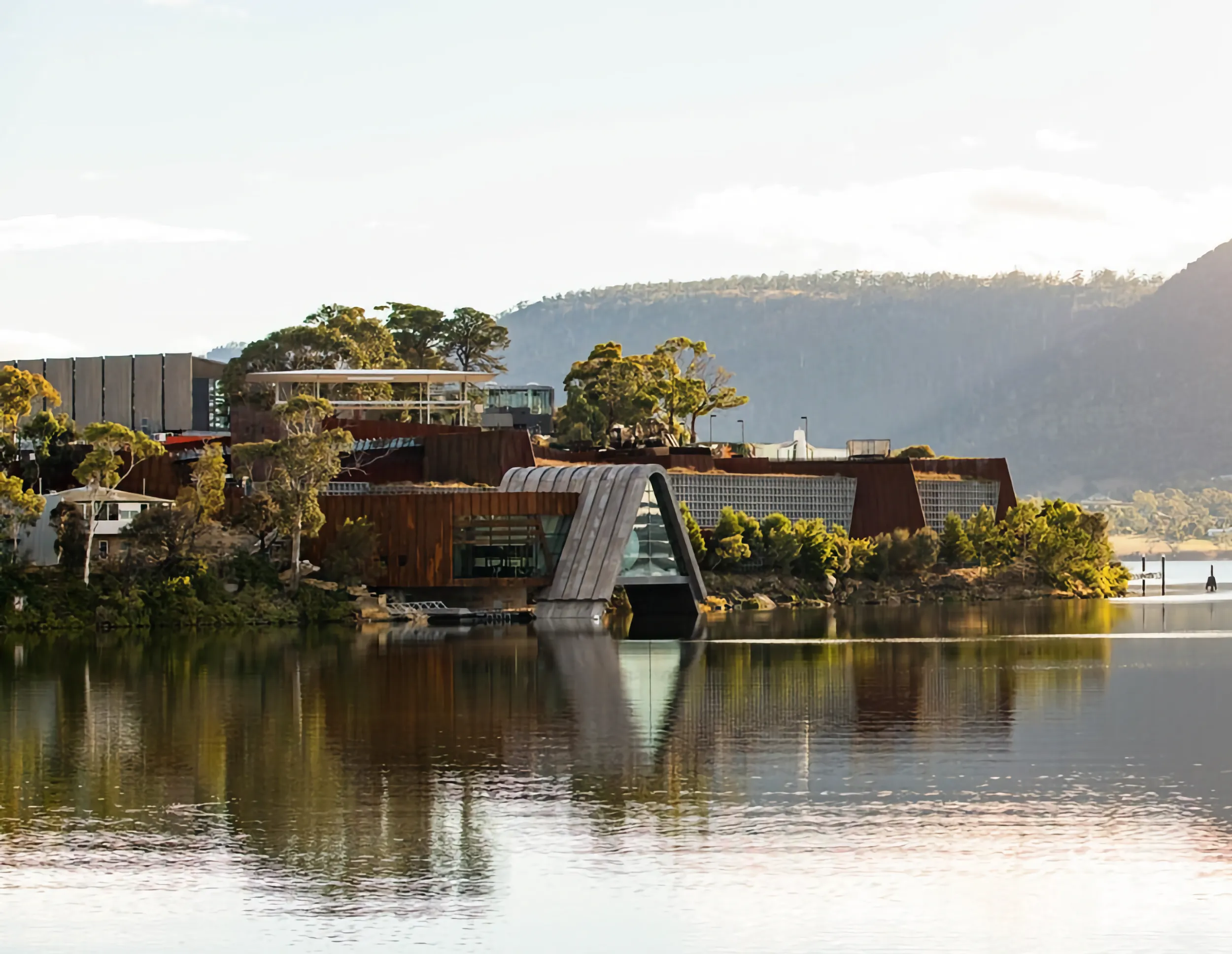 Exterior of MONA.