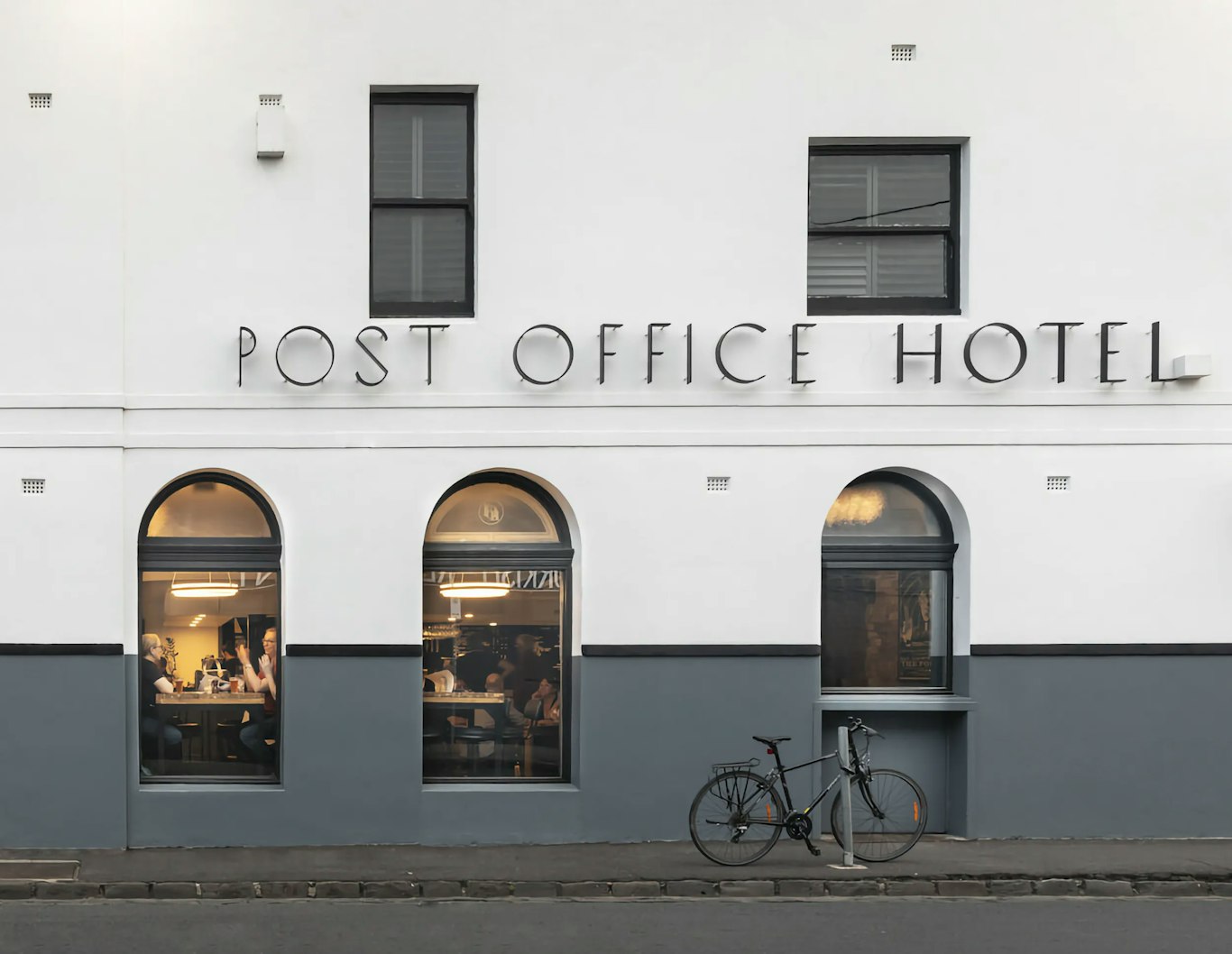 Exterior of the Post Office Hotel.