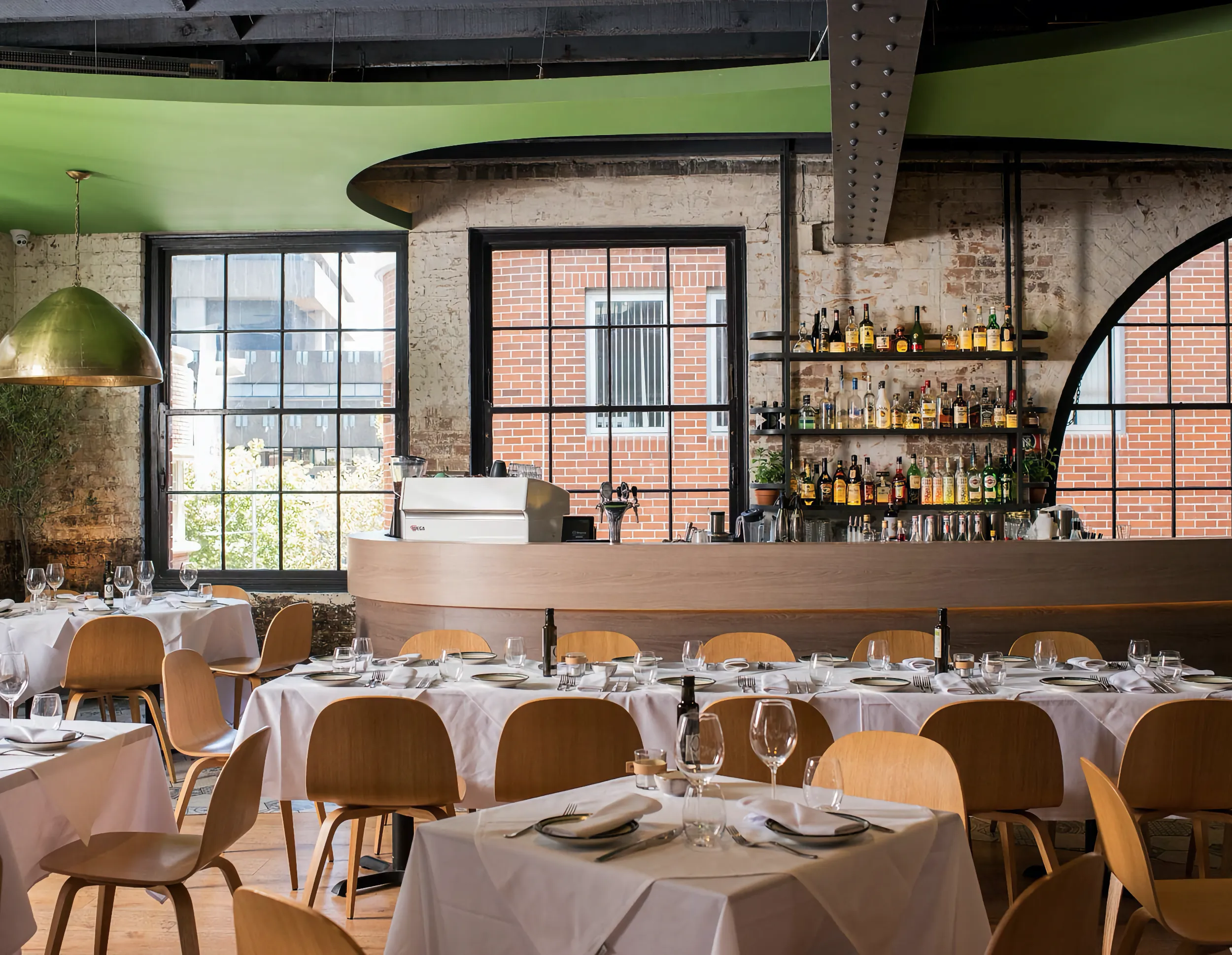 Interior of Olio, Kensington Street