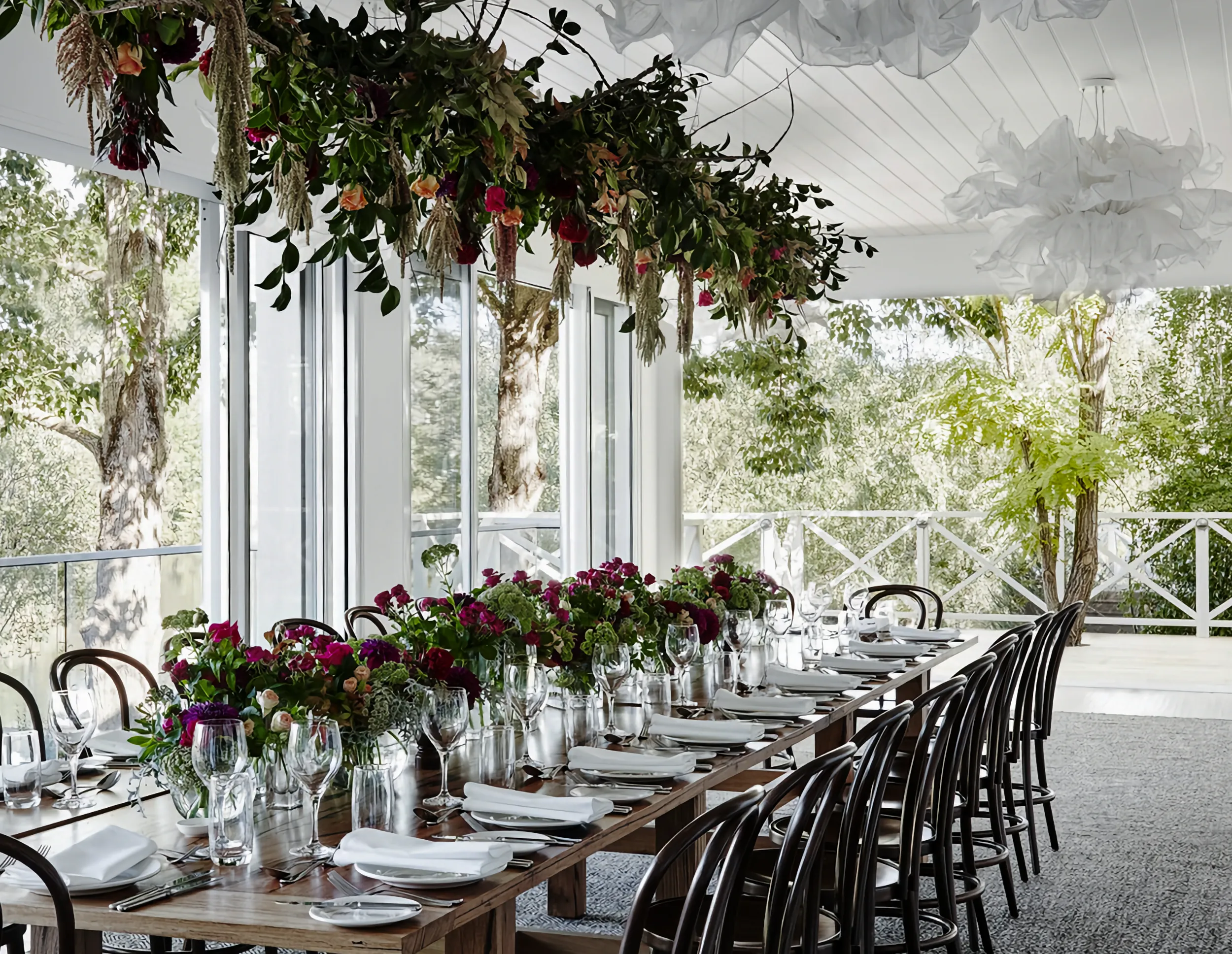 Reception at Lake House.