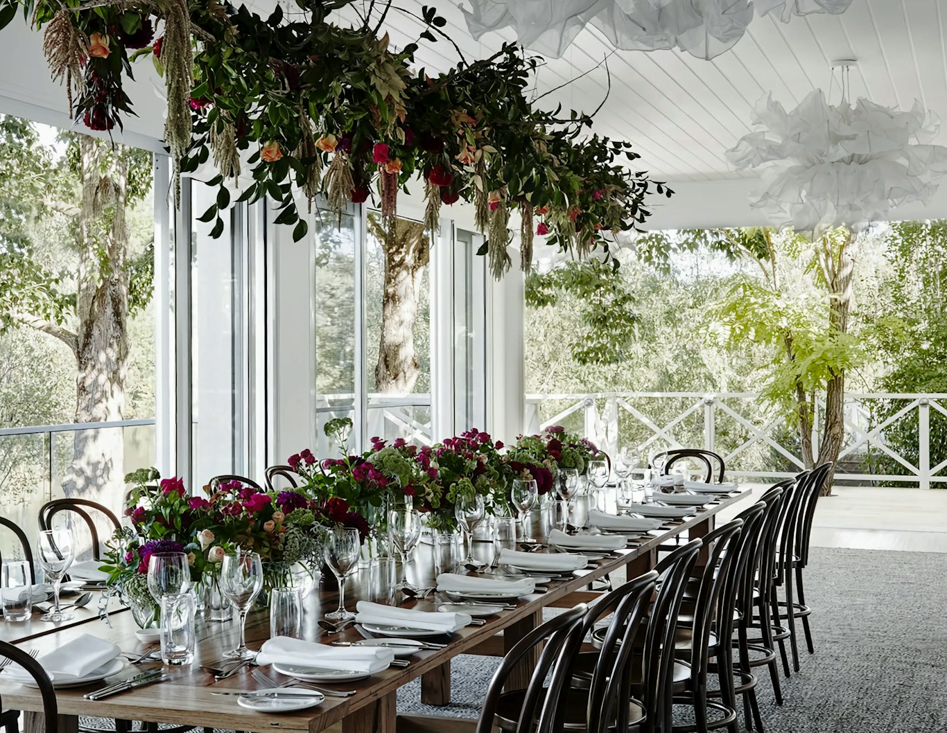 Reception at Lake House.