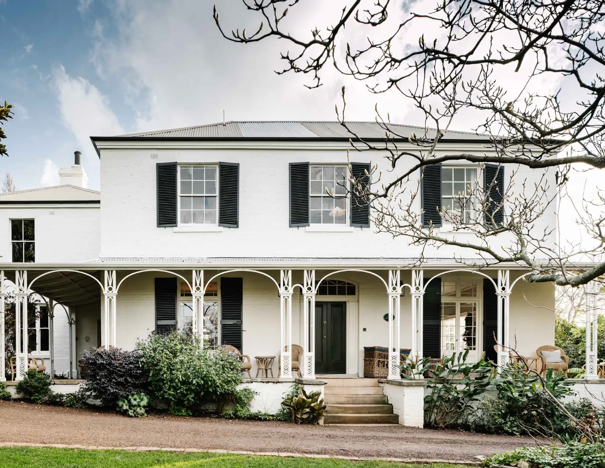 Exterior of Beulah House.
