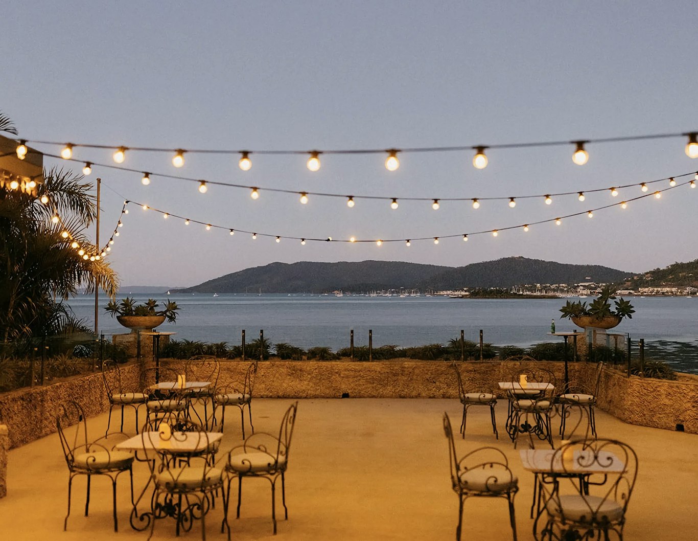 View from Villa Botanica's Sea Deck.