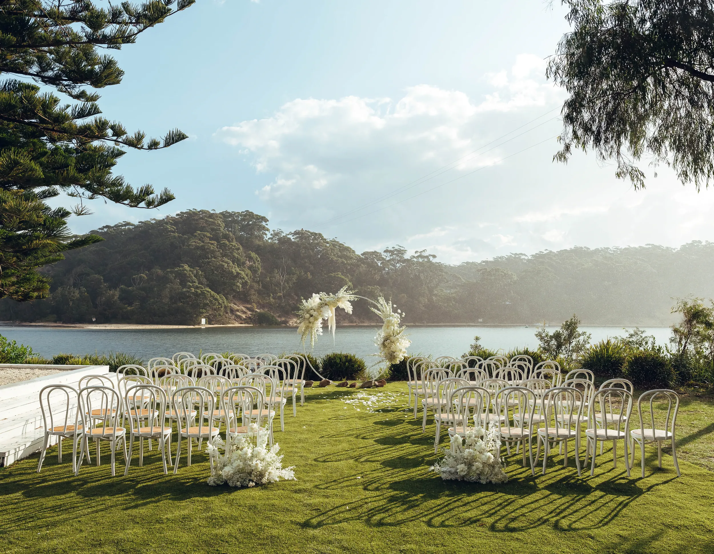 Ceremony view at The Cove Jervis Bay